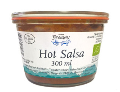 Produktfoto zu Hot Salsa, 300 ml, Ökodorf Brodowin