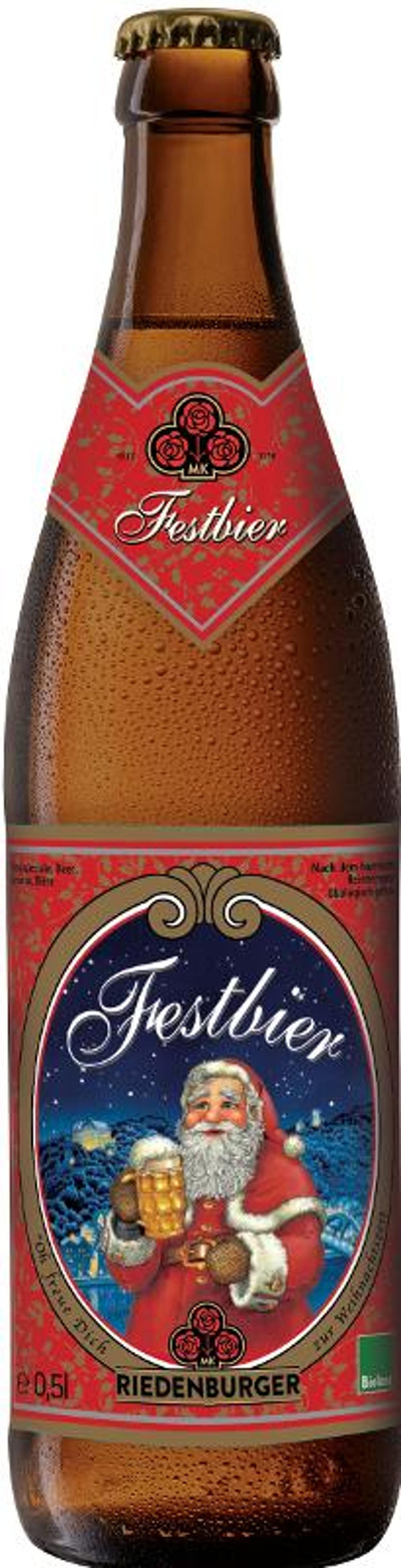 Produktfoto zu Weihnachtsfestbier, 0,5 l, Riedenburger
