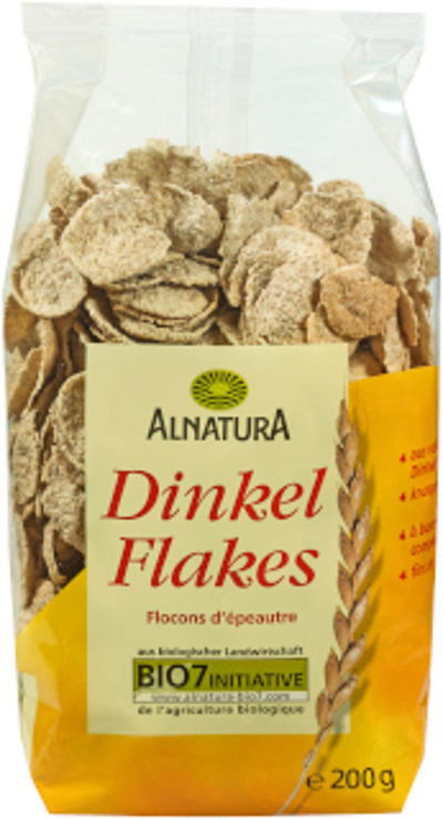 Produktfoto zu Dinkel Flakes 200 g