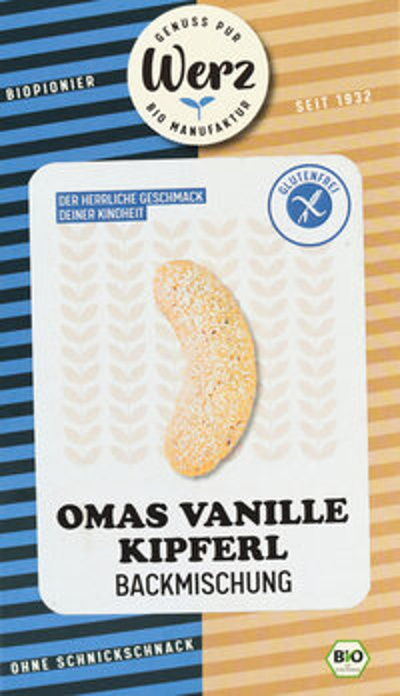 Produktfoto zu Backmischung Vanillekipferl, 500 g, Werz