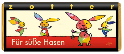 Produktfoto zu Für süße Hasen - Schokobiene  70g