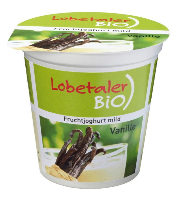Produktfoto zu Joghurt Vanille 3,7% , 150 g , Lobetaler Bio