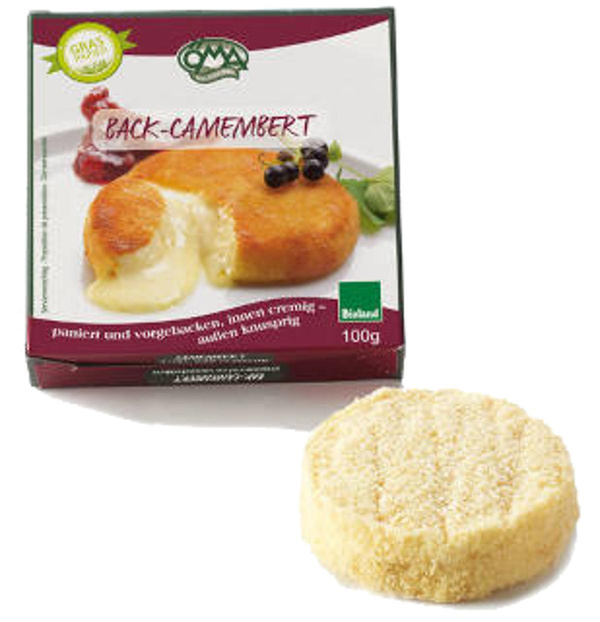 Produktfoto zu Back Camembert, 100 g  ÖMA