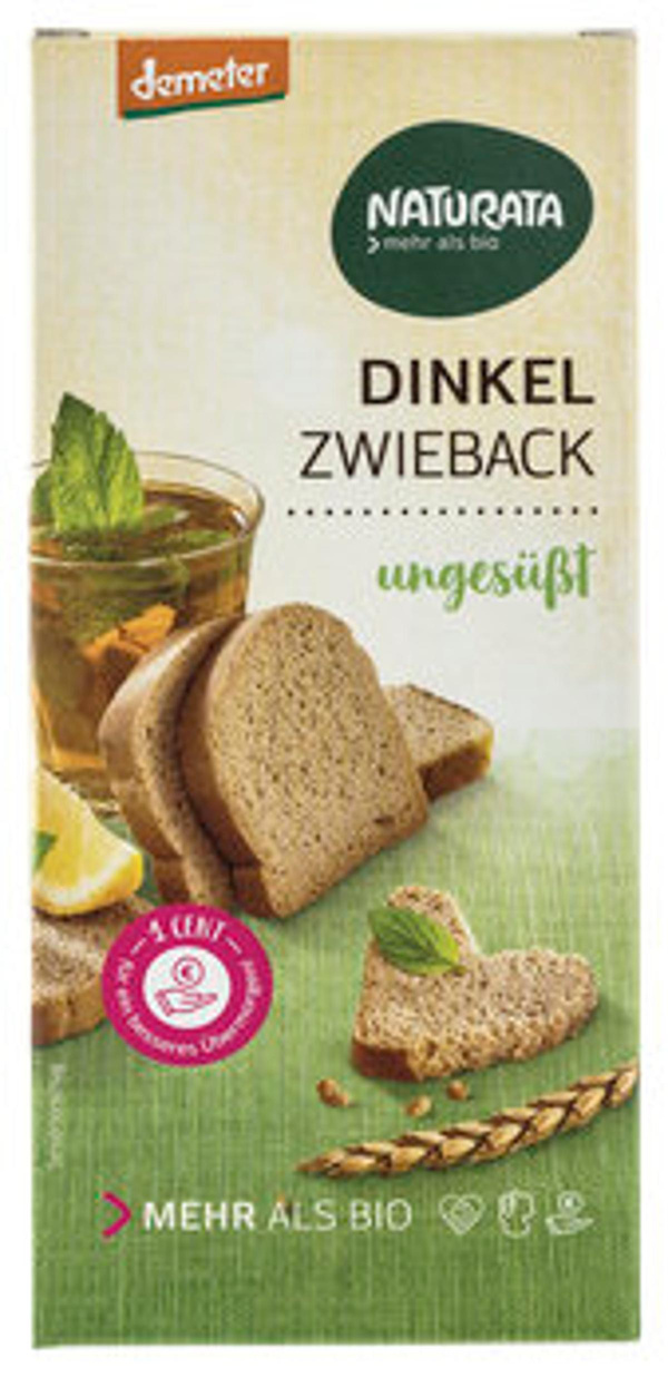 Produktfoto zu Zwieback Dinkel, ungesüßt