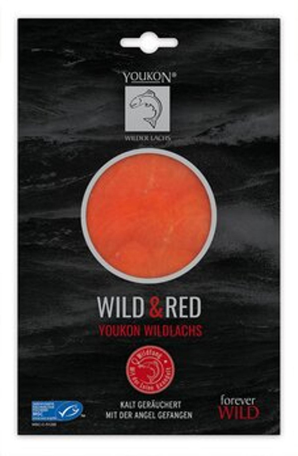 Produktfoto zu Wildlachs RED, 75 g, Youkon Wilder Lachs
