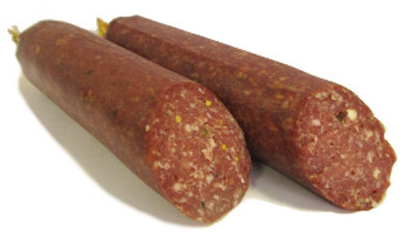 Produktfoto zu Wildsalami frisch aufgeschnitten, ca. 100g
