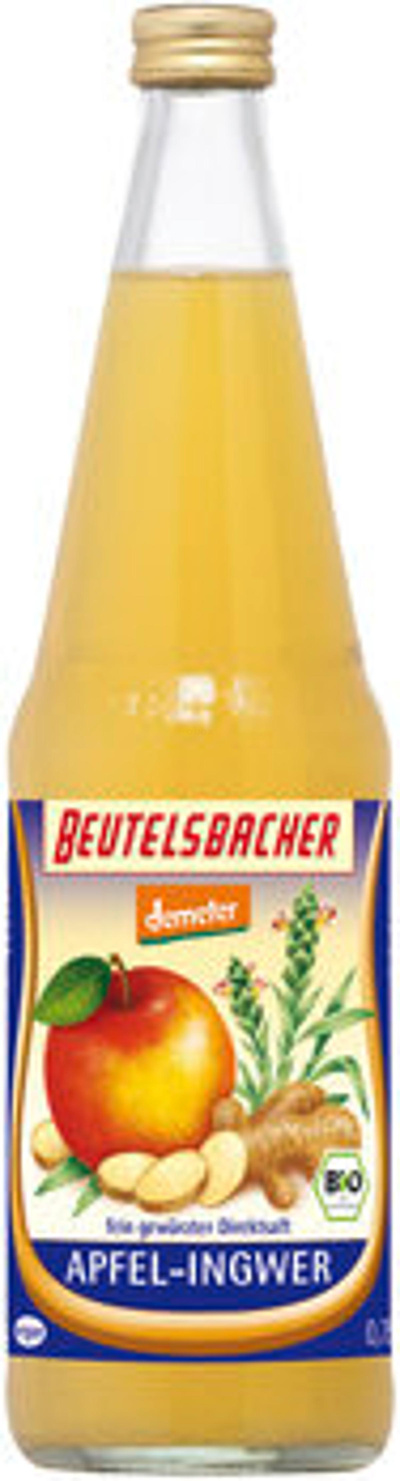 Produktfoto zu Apfel-Ingwer, 0,7 l Beutelsbacher Fruchtsaftkelterei, MHD 01 2026
