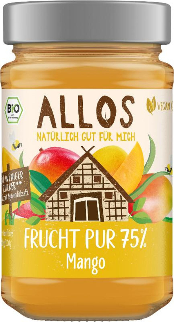 Produktfoto zu Mango Frucht Pur, 250 g