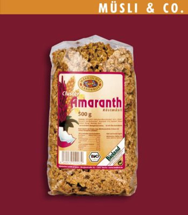 Produktfoto zu Amaranth Cluster, 500 g