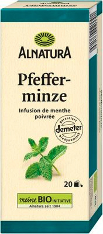 Produktfoto zu Pfefferminztee, 20 x 1,5 g, Alnatura
