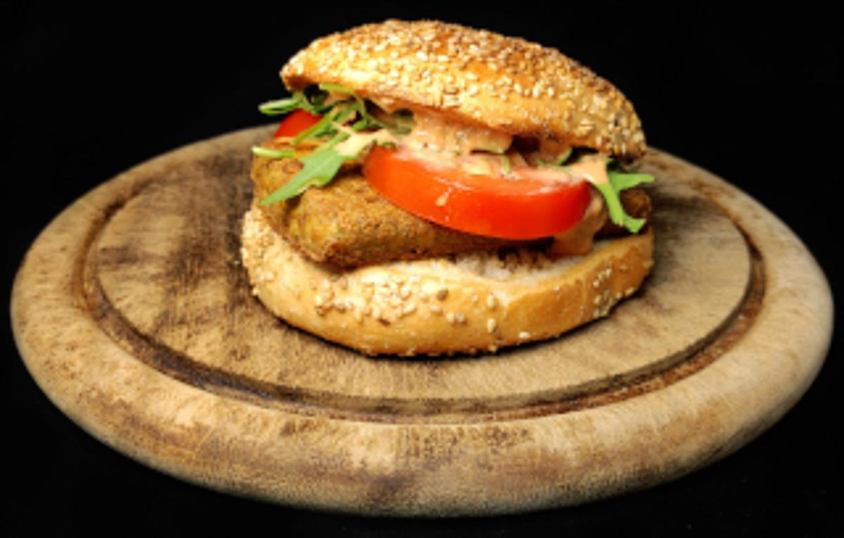 Tofu-Burger, vegan