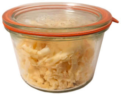 Produktfoto zu Brodowiner Bauernkäse, natur, gerieben