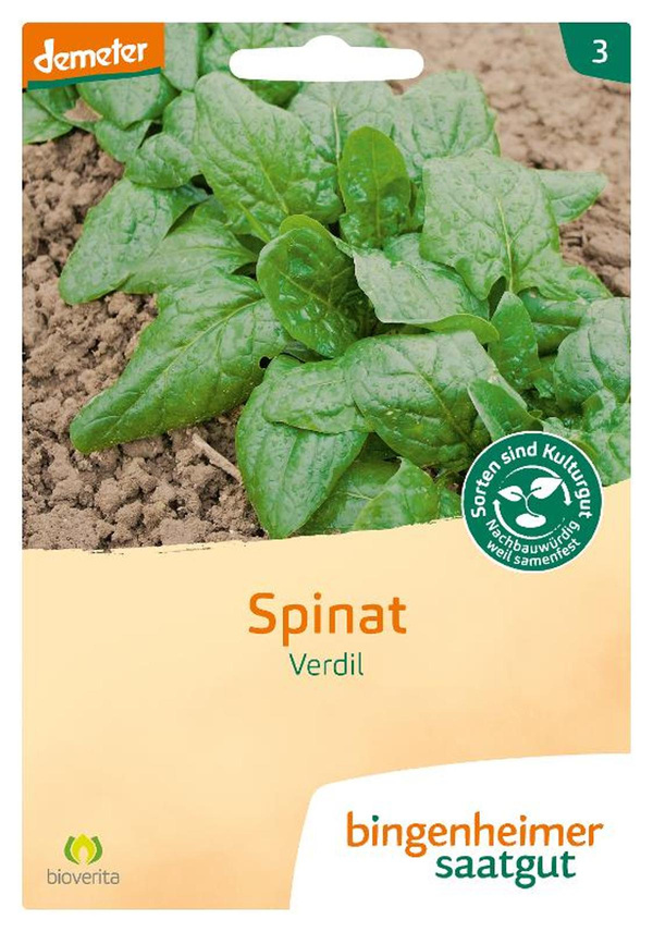 Produktfoto zu Saatgut Spinat