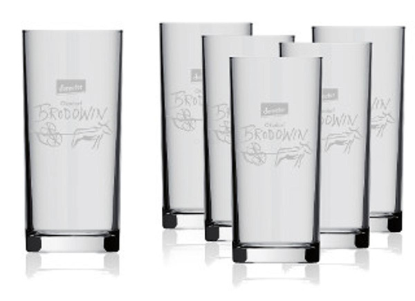 Produktfoto zu Trinkglas Brodowin, 6er