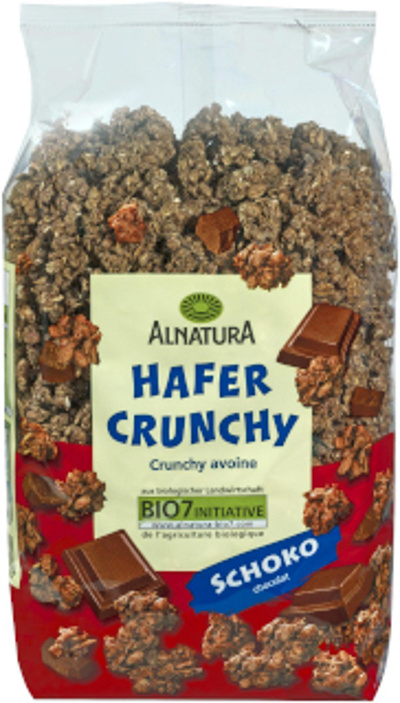 Produktfoto zu Hafer Crunchy Schoko, 750 g