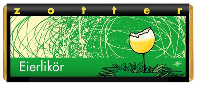 Produktfoto zu Eierlikör Schokolade, 70 g, Zotter