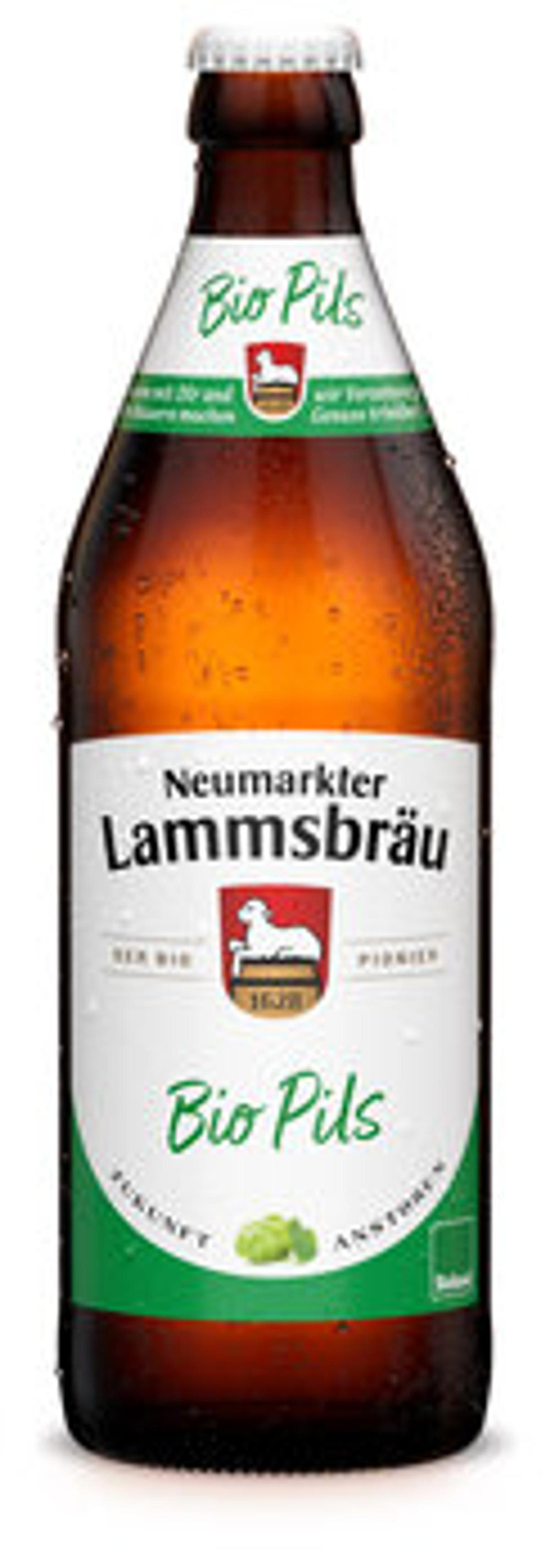Produktfoto zu Lammsbräu Bier Bio Pils, 0,5 l