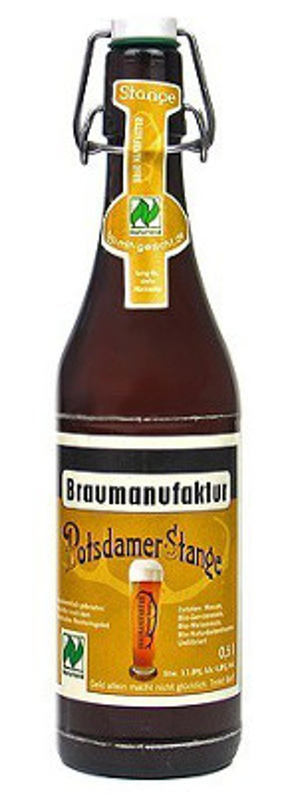 Produktfoto zu Potsdamer Stange 16 x 0,5l Braumanufaktur Potsdam