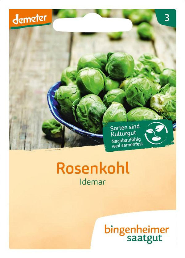 Produktfoto zu Saatgut Rosenkohl