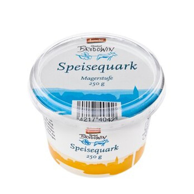 Produktfoto zu Brodowiner Magerquark, 250 g im Becher