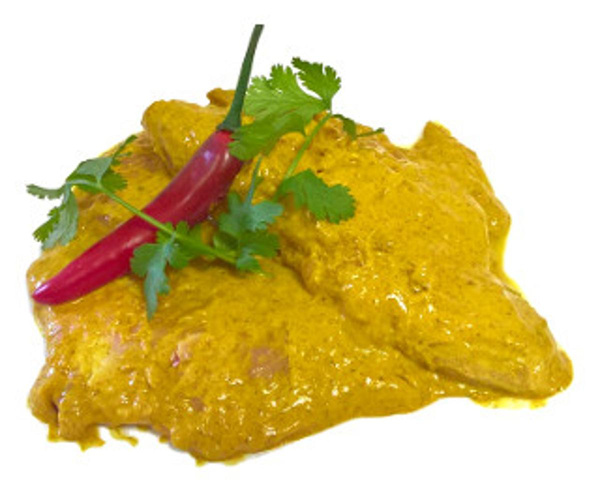 Produktfoto zu Putensteak Curry