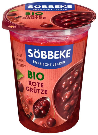 Produktfoto zu Rote Grütze, 500 g, Söbbeke