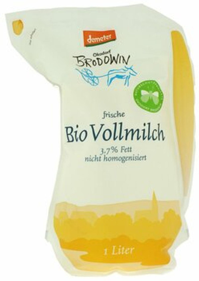 Produktfoto zu Vollmilch im Beutel