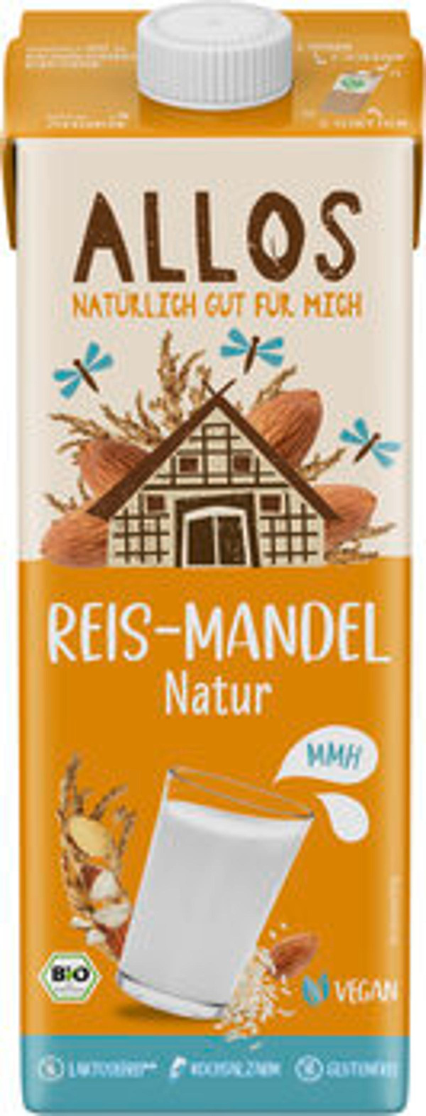 Produktfoto zu Reis Mandeldrink, 1 l