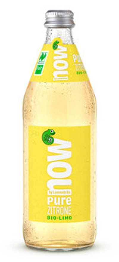 Produktfoto zu now Pure Zitrone, 0,5 l Neumarkter Lammsbräu