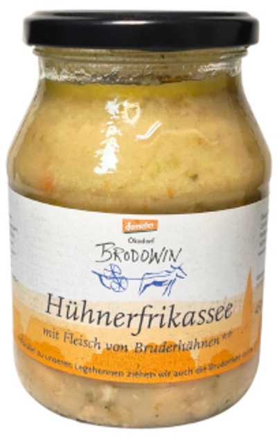 Produktfoto zu Hühnerfrikassee, 0,45 l