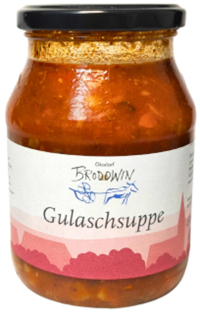 Produktfoto zu Gulaschsuppe 0,45l