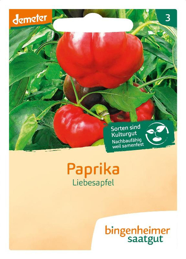Produktfoto zu Saatgut Paprika