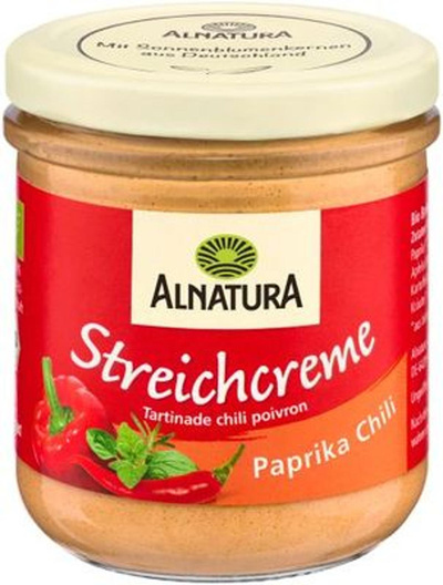 Produktfoto zu Streichcreme Paprika-Chili 180