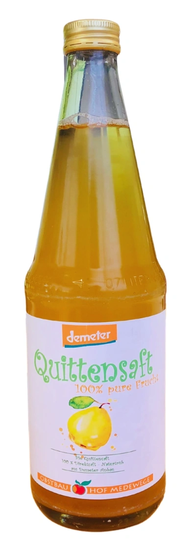 Produktfoto zu Medeweger Quittensaft, 0,7 l