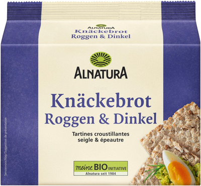 Produktfoto zu Knäckebrot Roggen & Dinkel 250 g