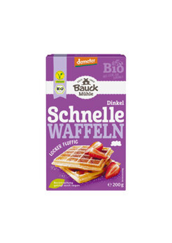 Produktfoto zu Dinkel Waffeln Backmischung, 200g