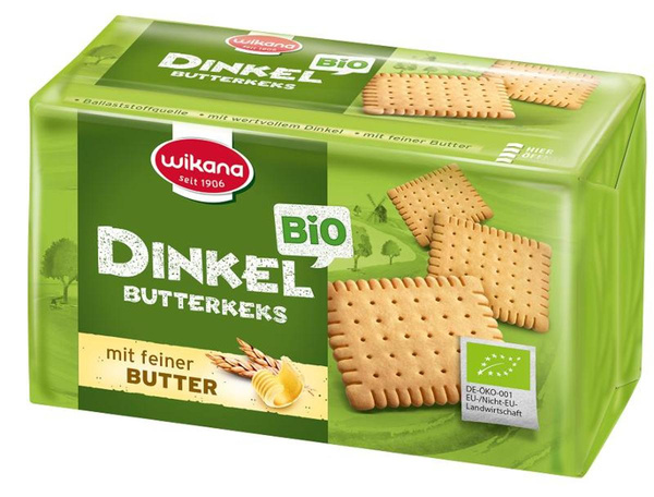 Produktfoto zu Kekse, Dinkel Butterkeks, 200g