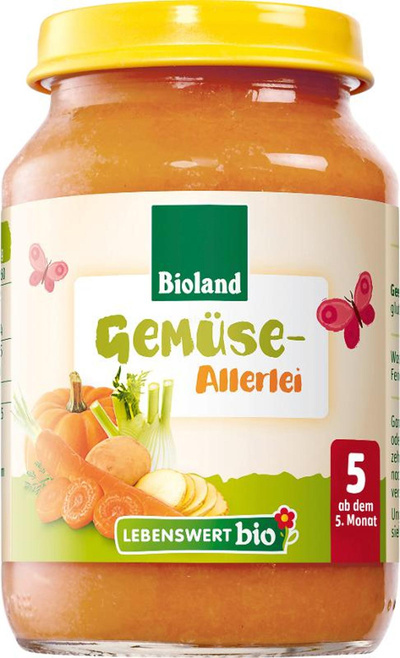 Produktfoto zu Gemüseallerlei Lebenswert 190g