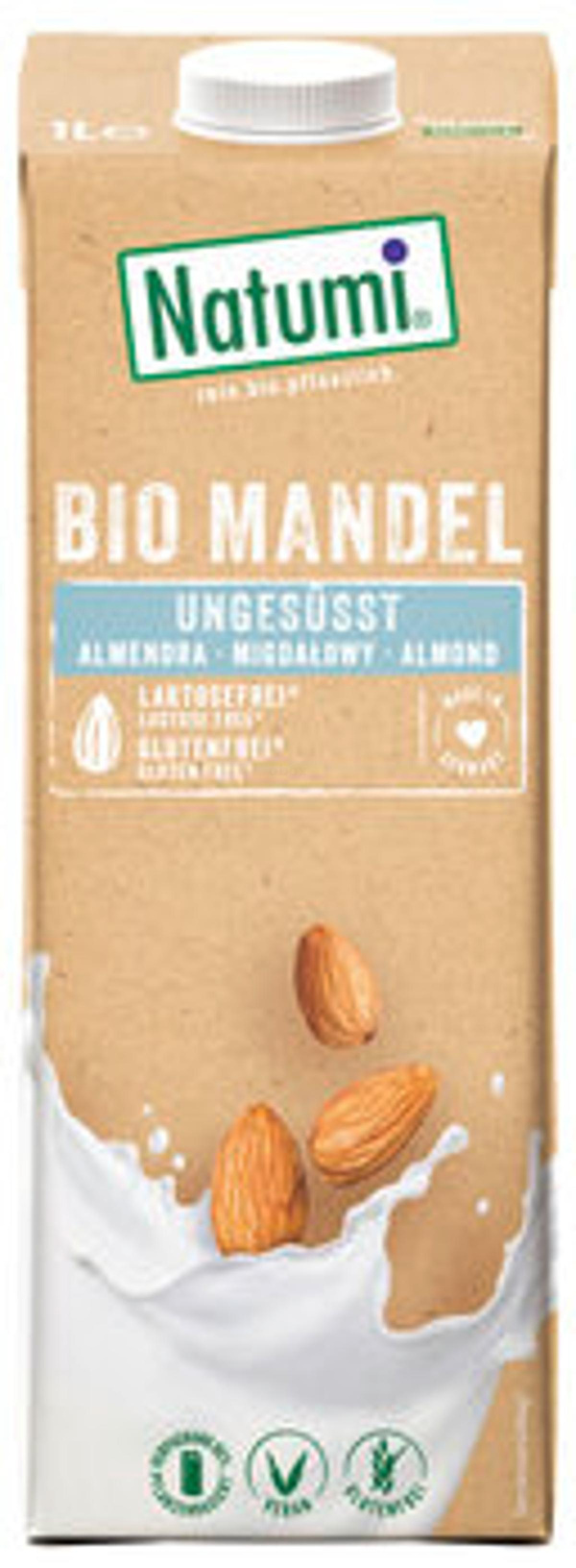 Produktfoto zu Mandeldrink, ungesüßt, 1 l