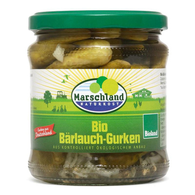 Produktfoto zu Bärlauchgurken 370 ml