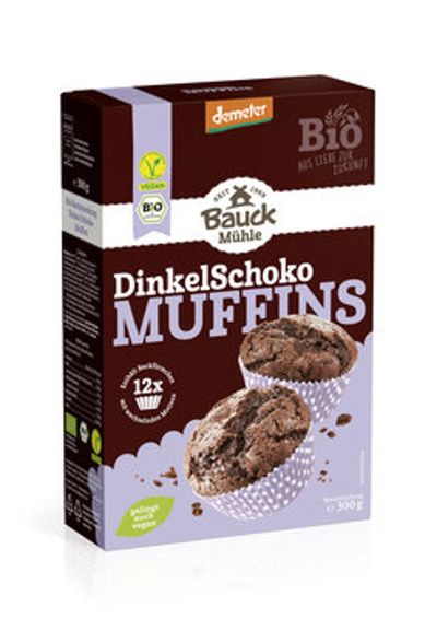 Produktfoto zu Backmischung Dinkel-Schoko-Muffins