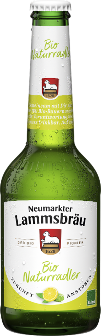 Produktfoto zu Lammsbräu Bier Radler, 10 x 0,33 l