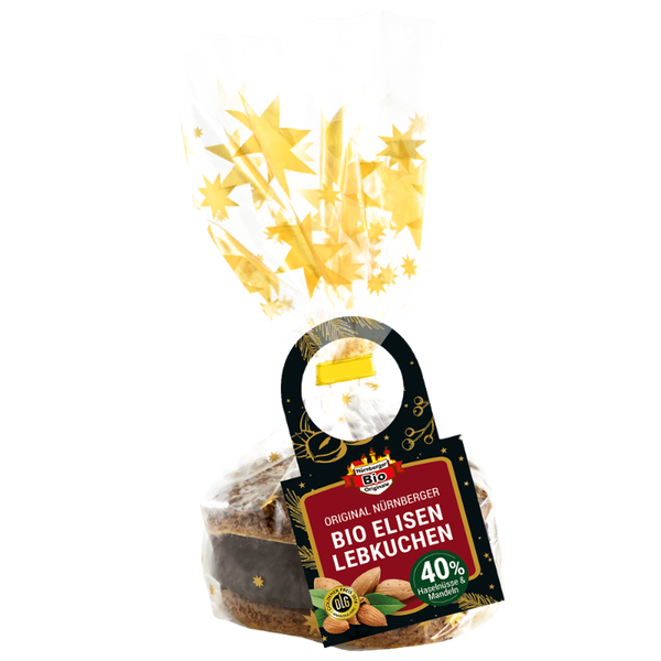 Produktfoto zu Lebkuchen-Elisen, 3 St., 210 g, Nürnberger Bio Originale