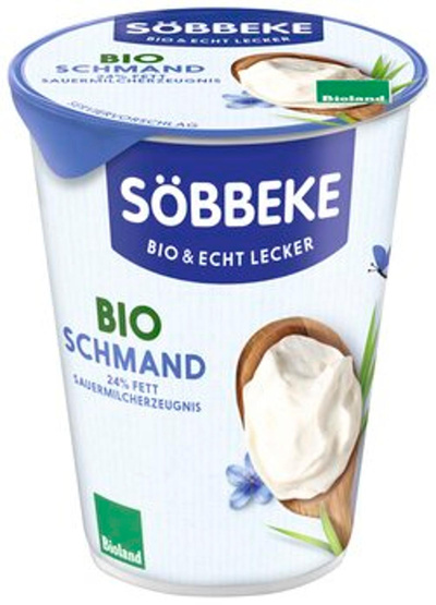 Produktfoto zu Schmand 24% Fett, 200 g, Söbbeke