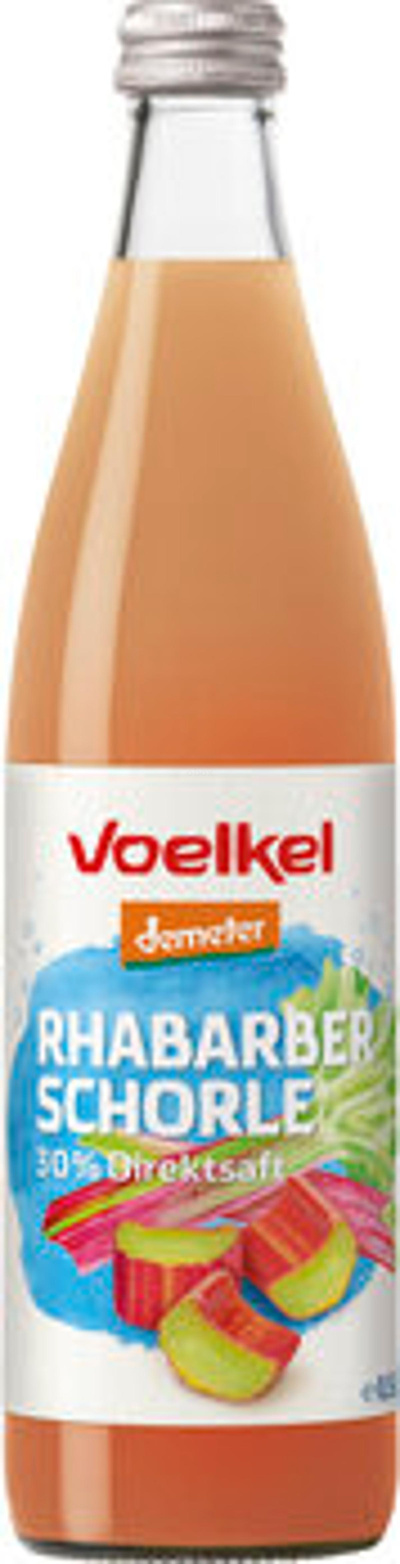 Produktfoto zu Rhabarber Schorle, 10 x 0,5 l Voelkel