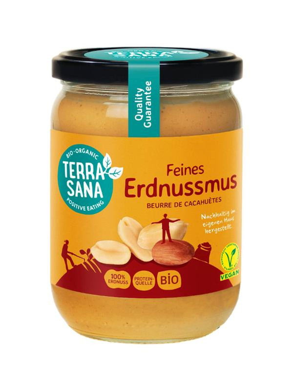 Produktfoto zu Erdnussmus fein, 500 g