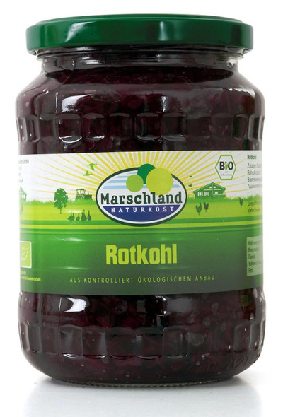 Produktfoto zu Rotkohl im Glas, 720 ml
