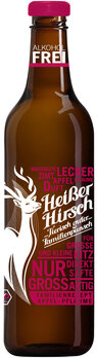 Produktfoto zu Familienpunsch Heißer Hirsch, 0,75 l