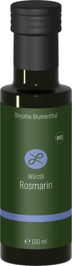 Produktfoto zu Würzöl Rosmarin, 100 ml, Ölmühle Blumenthal