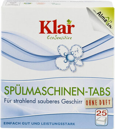 Produktfoto zu Klar Spülmaschinen Tabs 25 St.